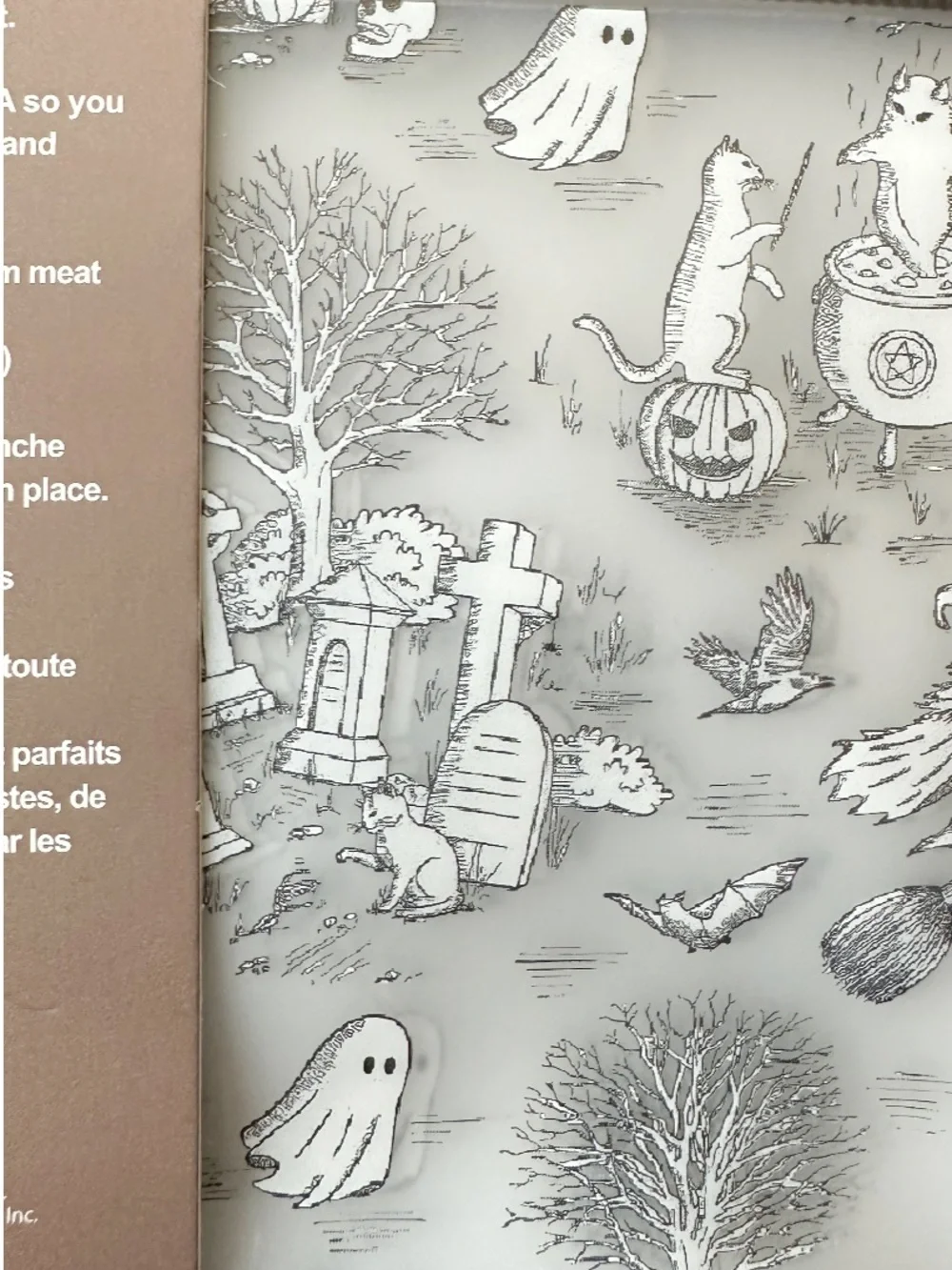 NEW CWC SPOOKY HALLOWEEN Themed Reusable Storage Bags Set/6